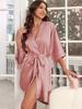 Set of 2 Robes Bride Bridesmaid Wedding Gift Bachelorette Party [Wp-Sz-Z1]