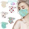 Adult  Women Man  Disposable Face Mask Industrial 3Ply Ear Loop 10PC Mask
