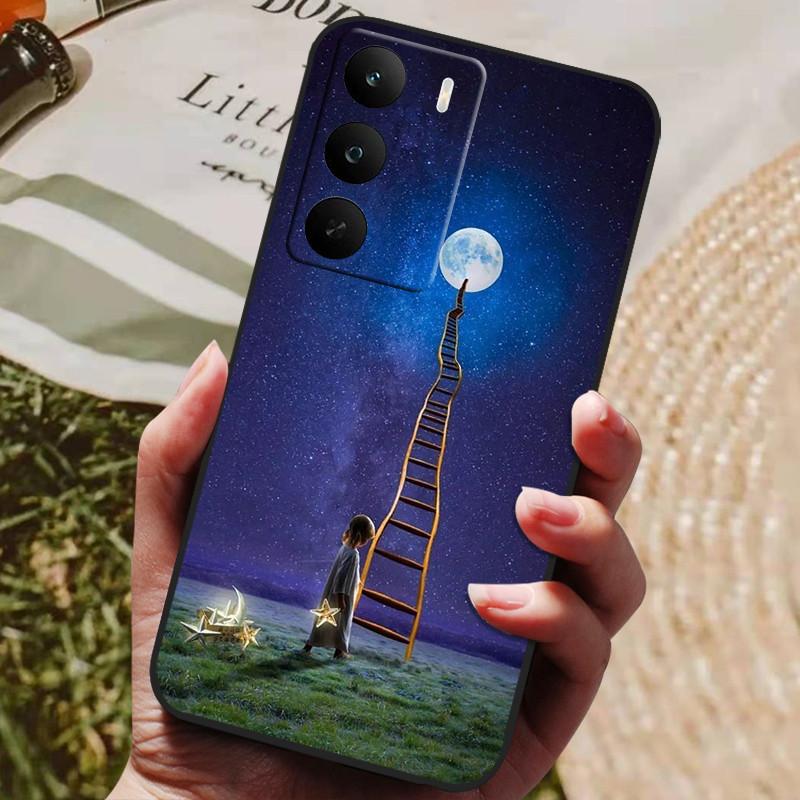 For OPPO Realme C71 Case Soft Silicone Luxury Shockproof Cover for Realme C73 TPU Coque Cute Cat Funda Shell RealmeC71 4G Global