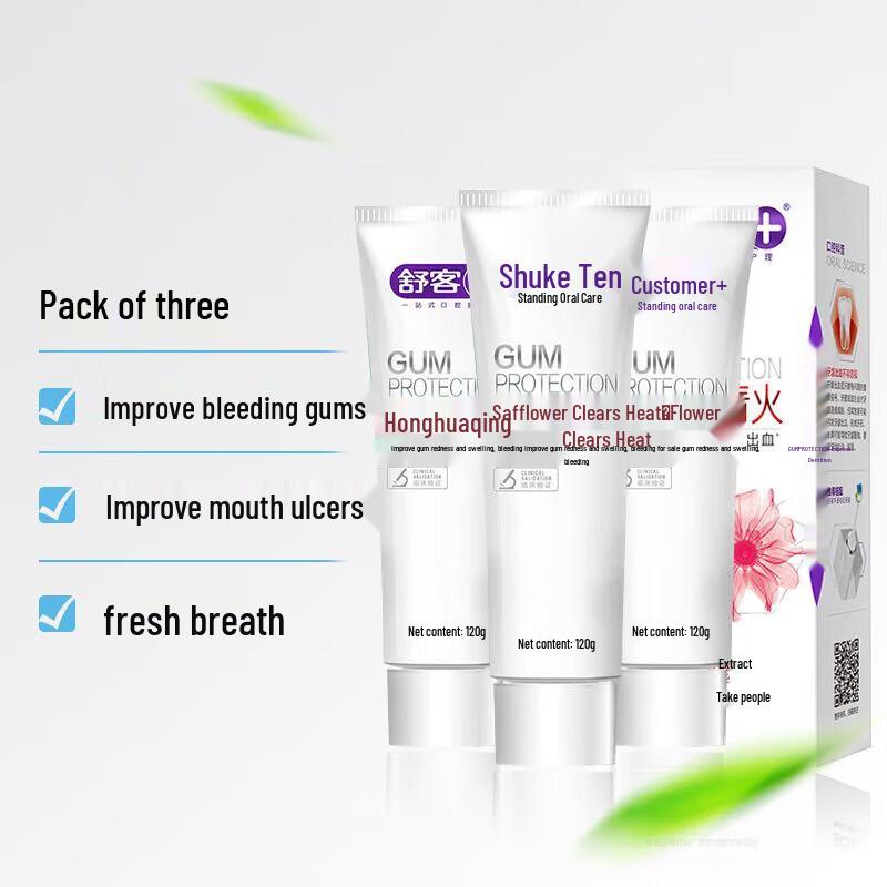 

Saky Safflower Fire-Reducing Toothpaste