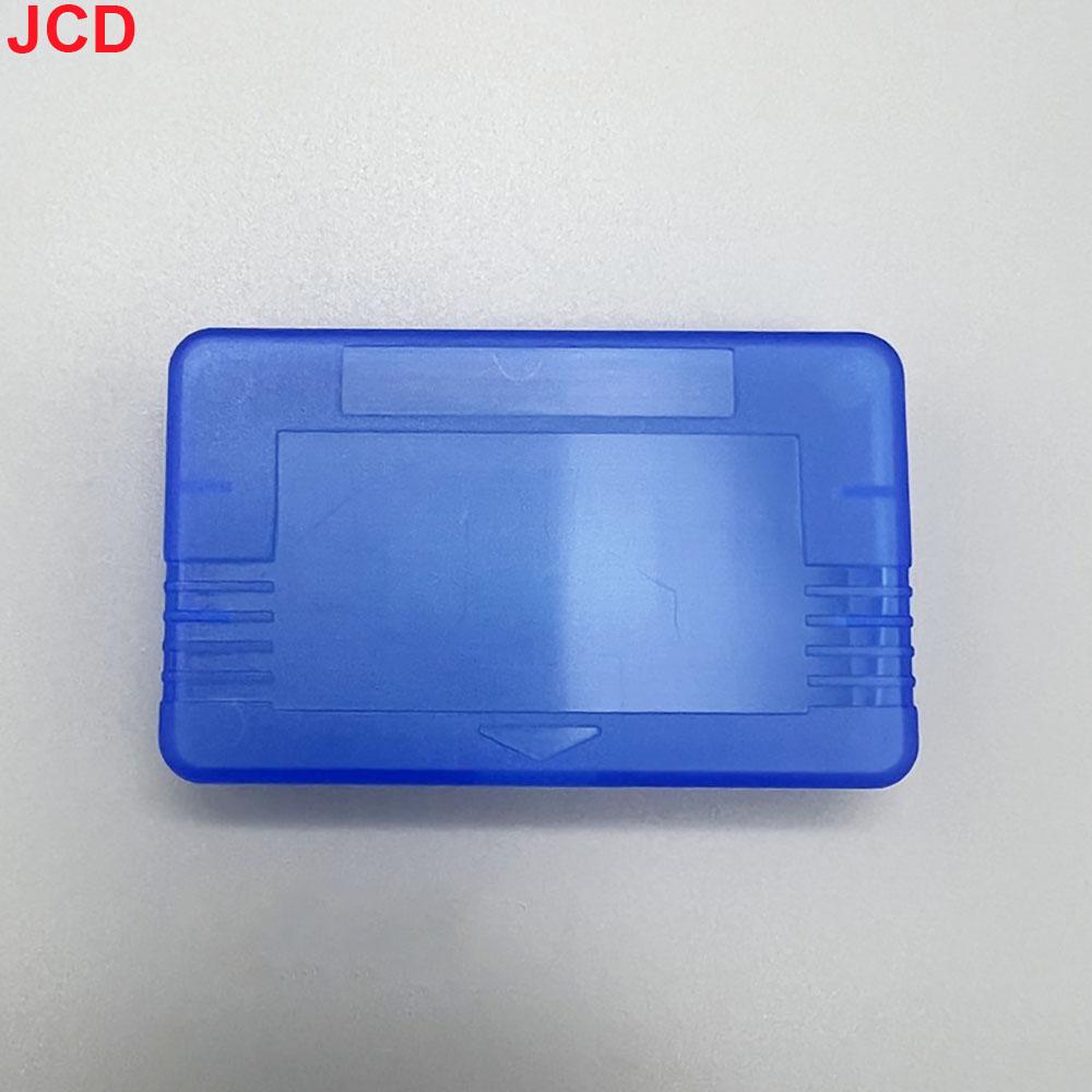 JCD 1pcs  For GBA Colour Transparent Portable Game Cartridge Case Dust Plastic Game Cards Cover Cases Storage Box