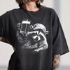 Waschbär Bier T-Shirt, Lustiges Müll Panda Grafik T-Shirt, Comfort Colors Unisex Herren Kinder T-Shirt