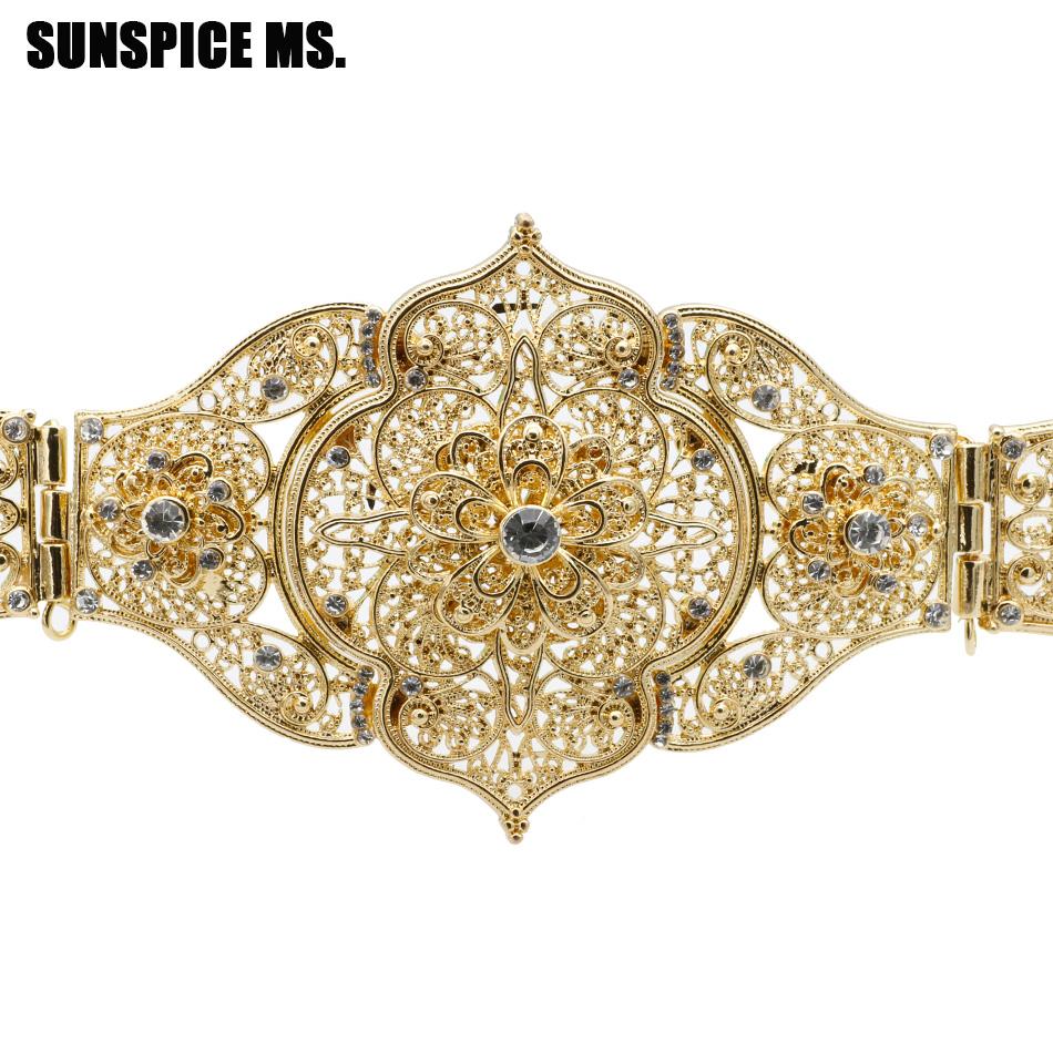 

Кавказский пояс для свадебного платья для женщин, турецкий пояс с цветком, пояс на талию, цепочка для живота, регулируемая длина, цвет античное золото, серебро