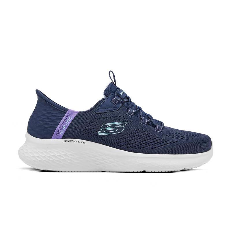 Skechers Skech-Lite Pro Sport Comfortable Fashion Versatile Breathable Lightweight Low-Top Lifestyle Casual Shoes Women sneaker Navy-Blue 150017-NVMT