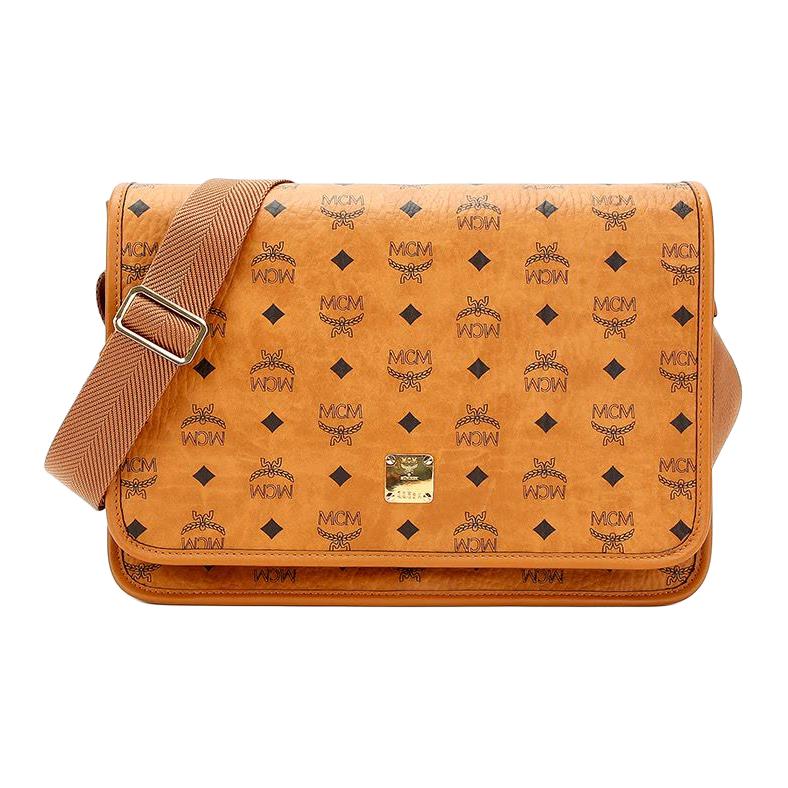 

Новая сумка-мессенджер MCM Klassik Visetos из кожи, сумка на плечо, сумка кроссбоди, средняя, мужская, коричневая, коньячная, MMMAAKC02CO001 34.0*8.4*24.1CM