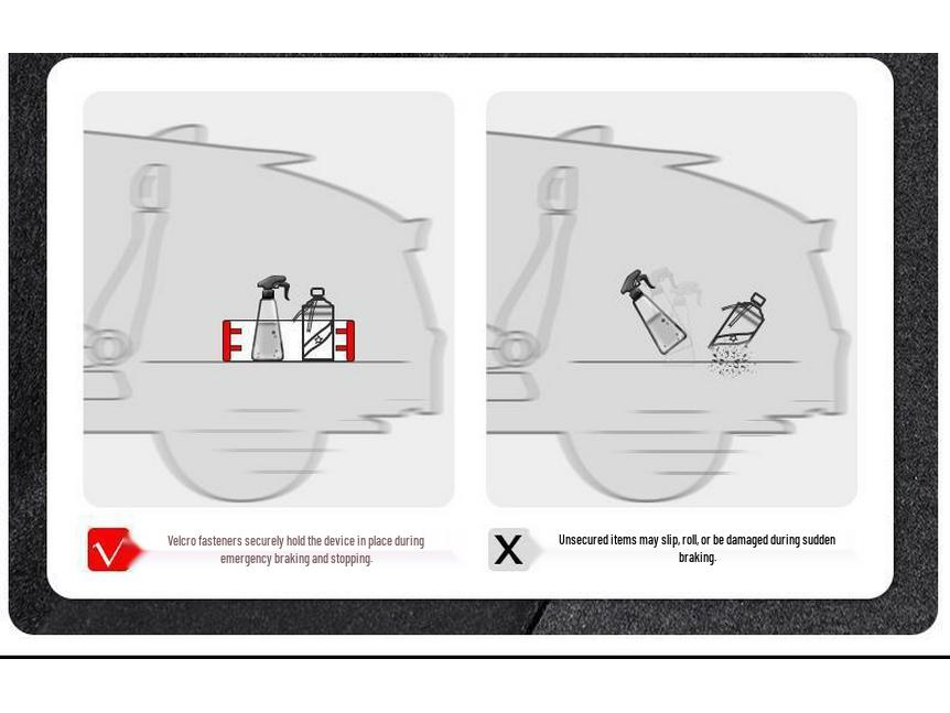 Divizor Cutie de Depozitare/Portbagaj pentru Volkswagen Tiguan L 2023 - Îmbunătățiți Interiorul Mașinii cu Produse de Modificare și Decorare.