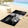 Name Custom Lana Del Rey Print Beach Towel, Large Soft Quick Dry Towel for Beach Camping Swimming