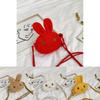 Adorable Plush Rabbit Children's Crossbody Bag For Girls Stylish Mini Backpack