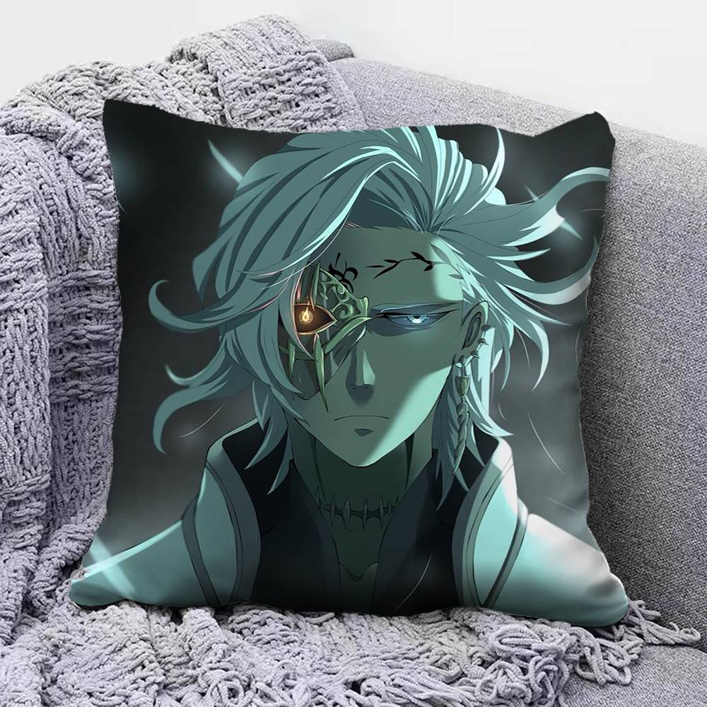 Beelzebub Record of Ragnarok Qin Shi Huang Home Sofa Cushion Covers and Aecorative Custom Pillow Covers