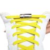 Colorful Elastic Magnetic No-Tie Shoelaces with Metal Buckle