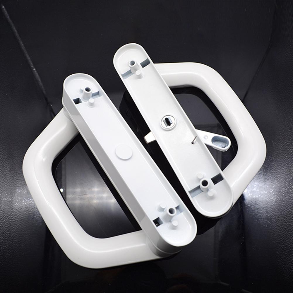 Sliding Door Lock With Keys Glass Door Handle Lock Replacement Hook Lock Balcony Door Lock Security Glass Door Latch Hardware