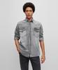 BOSE Pocket Western Denim Shirt 50489489_005