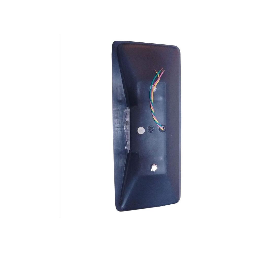 Combination Rear Lamp 3 Chamber Tail Light Assembly (Set of 2) – 12V, Red/Amber, Compatible with Mercedes, Iveco, Magirus, MAN Trucks, Trailers, Buses