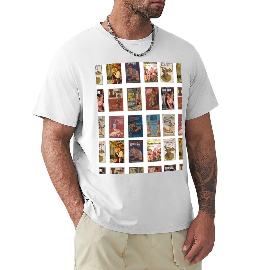 Lesbian Pulp Tshirt Sports Casual Short Sleeve Cotton Tee