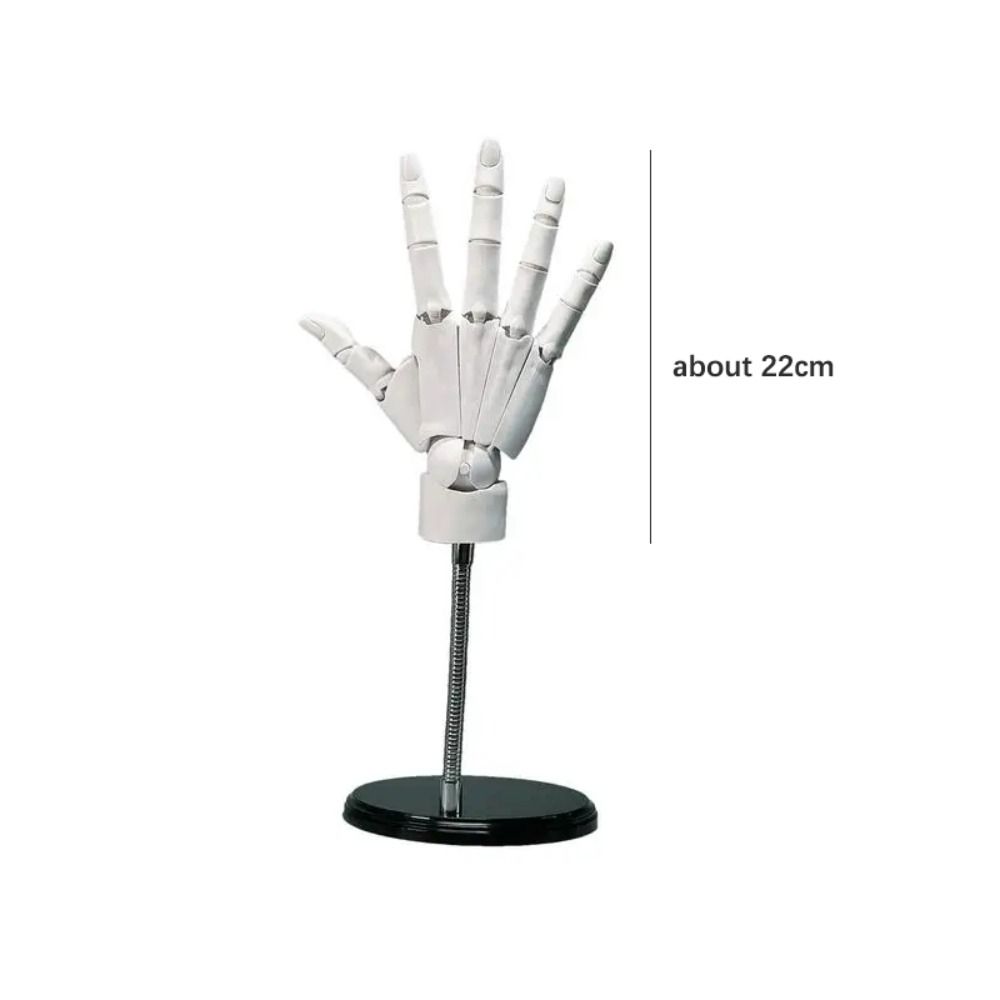 Artist Drawing Manikin Fexible Hand Model Movable 1:1 Artist Mannequin Hand Shape With Posable Fingers PVC Mannequin Figure