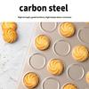 Practical Macaron and Cookie Bakewares Nonstick Macaron Pans Durable Carbon Steel Baking Sheet for Easily Baking