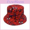Spider Man Summer Sun Protection Fisherman Hat With Breathable Polyester For Women