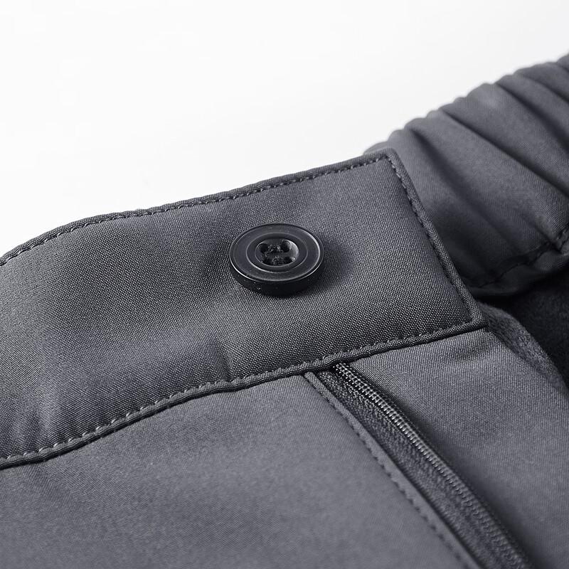 JEEP Men's Fleece-Lined Outdoor Thermal Casual Trousers
