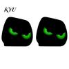 Universal Fit Vehicle Interior Decor Car Headrest Cover, Funny Horror Cartoon Print, Stretchy Seat Easy Install Sleeves Protector, Auto Decoration for