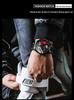 SVJ2021 RS8 Men's 3D Brakes Hollow Dial Sports Car Black Waterproof Watch