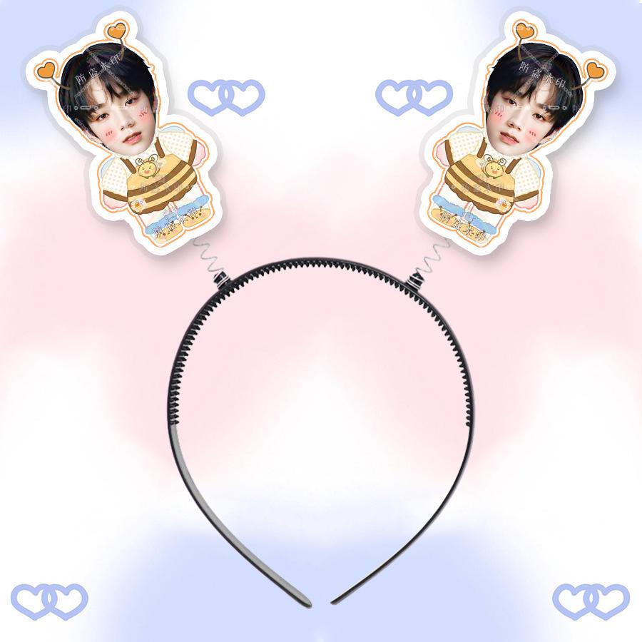Wang Lujie 3D Spring Headband Hair Clip Concert Support Item