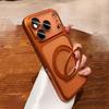 Plating for  Bracket Hard PC Case for For Iphone 17 16 1 Pro Max Air 14 Plus 13 12 Camera Film Rotating Stand Matte Cover