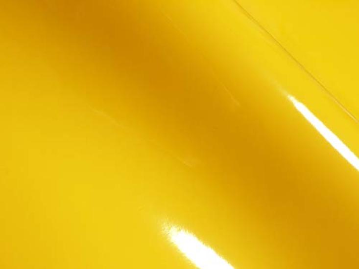 Synthetic Leather Patent Leather Fabric 92 X 44 Cm Fabric, (yellow)