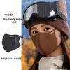 2025 Women's Autumn/Winter 5D Breathable Cycling Mask with Eye Protection