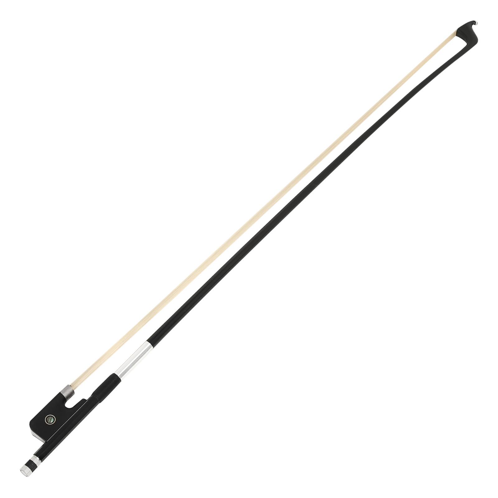 IRIN Black Carbon Fiber Cello Bow High Quality Ebony White Cello Bow Hair Cello Accessories
