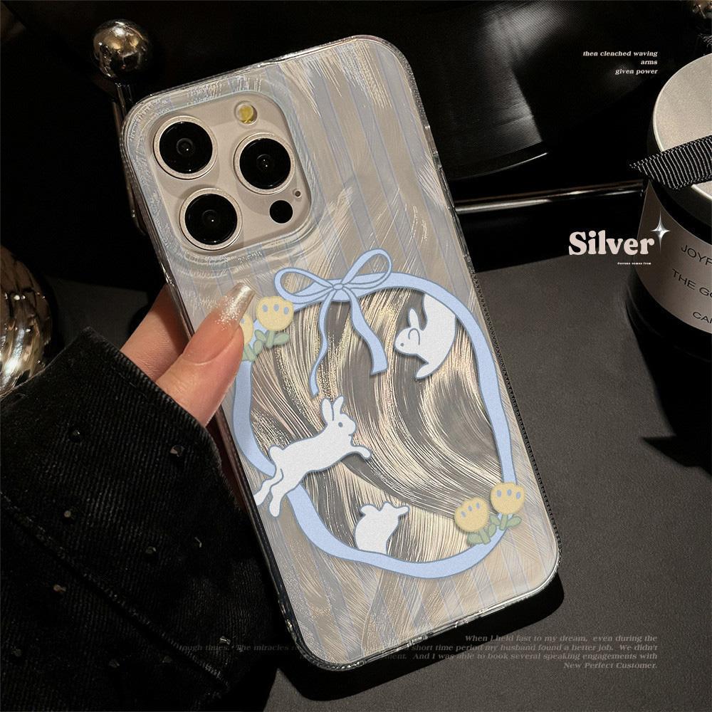 Feather Luster Phone Case for Samsung A53 A14 A33 A12 A32 S24 S23 Plus S20 S21 FE for iPhone 17 15 16 13 Pro 17 16 Pro Max Butterfly Bow Phone Case