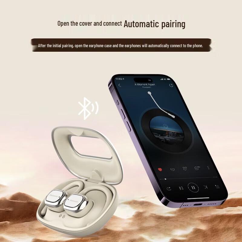 Newsmy LY27 Bone Conduction Open-Ear Sports Bluetooth Headset