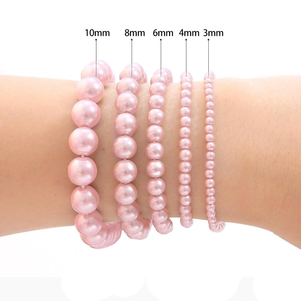 Handmade High-Gloss Imitation Pearl Beads for DIY Jewelry & Accessories