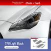 Smoked Black Headlight Film for Maserati Ghibli Levante – TPU Protective Sticker Modification