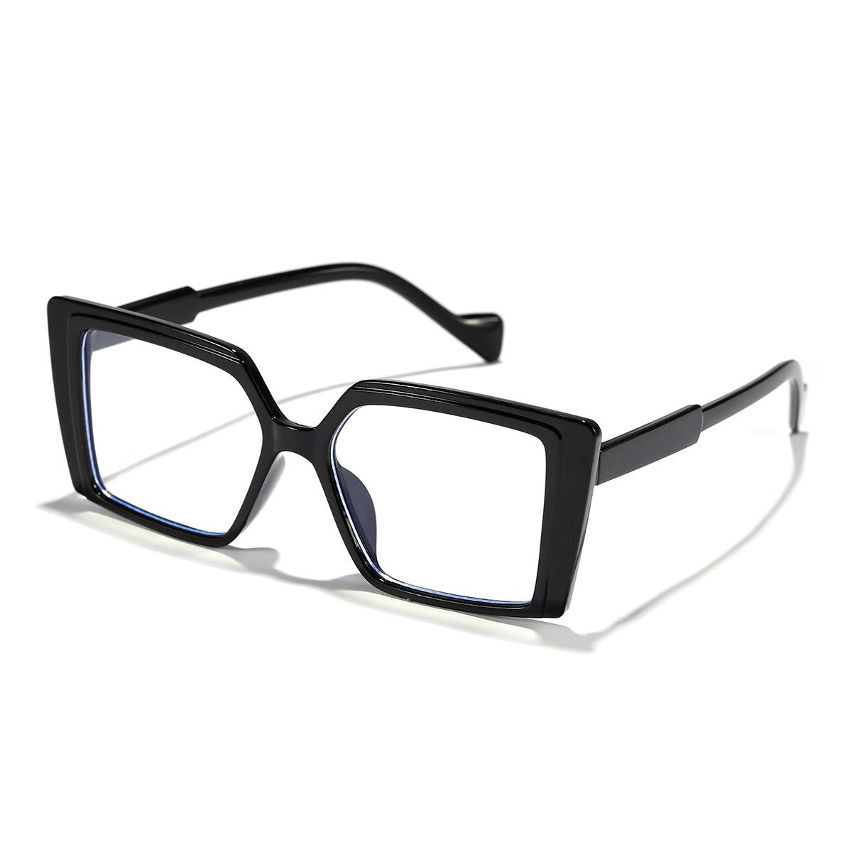 

Модные большие полигональные очки женские оправы анти-синий свет компьютерные очки мужские очки