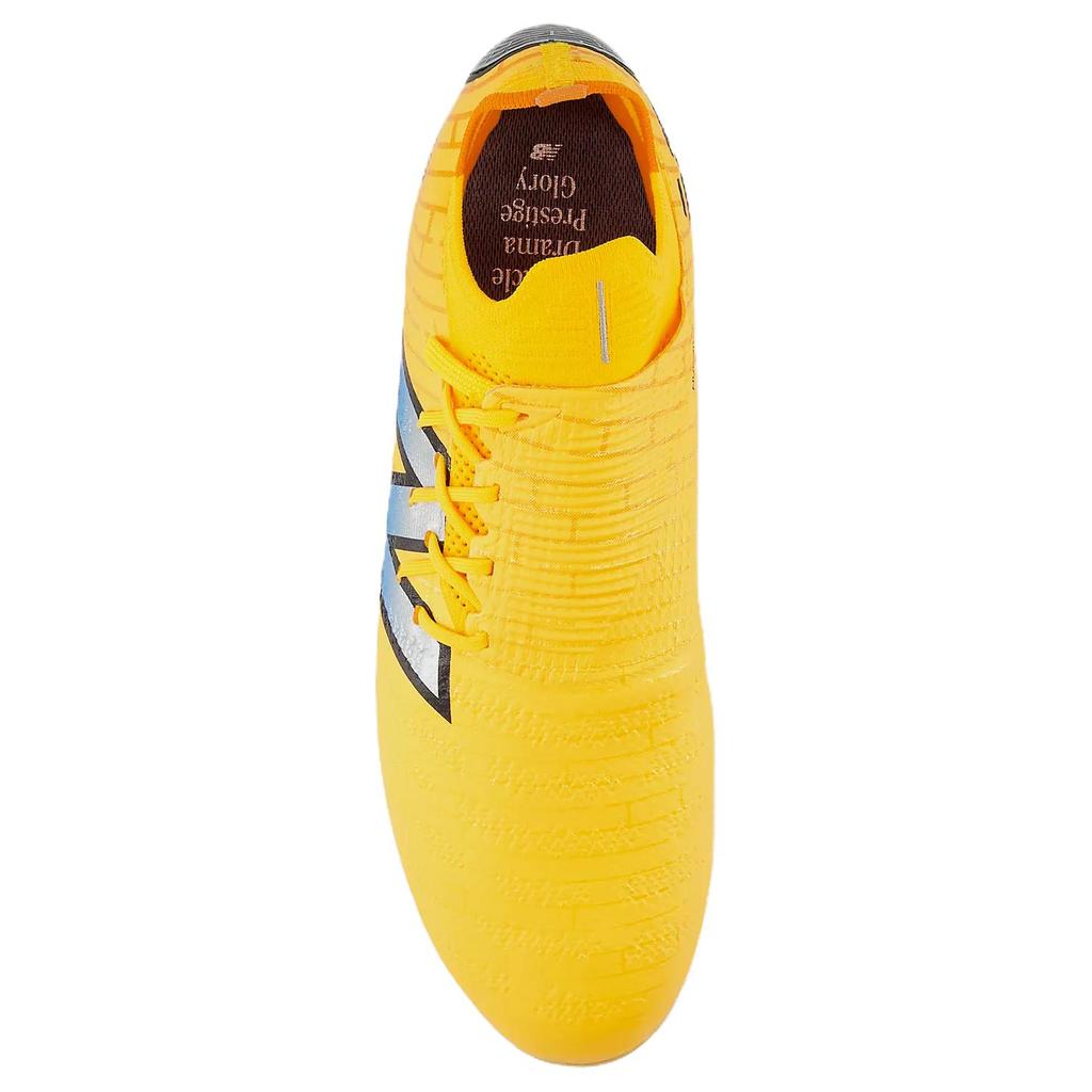 New Balance FURON PRO V7+ Soccer Shoes Men's Yellow Sneakers SF1AZ75