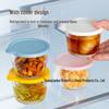Food-Grade Transparent Glass Jar with Lid for Kimchi, Pickled Vegetables, Grains, Fruits, and Vegetables