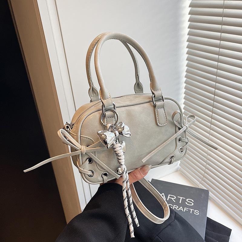 Premium Small Bag Women's Spring and Summer New Versatile Messenger Bag Bow Casual Portable Pillow Bag