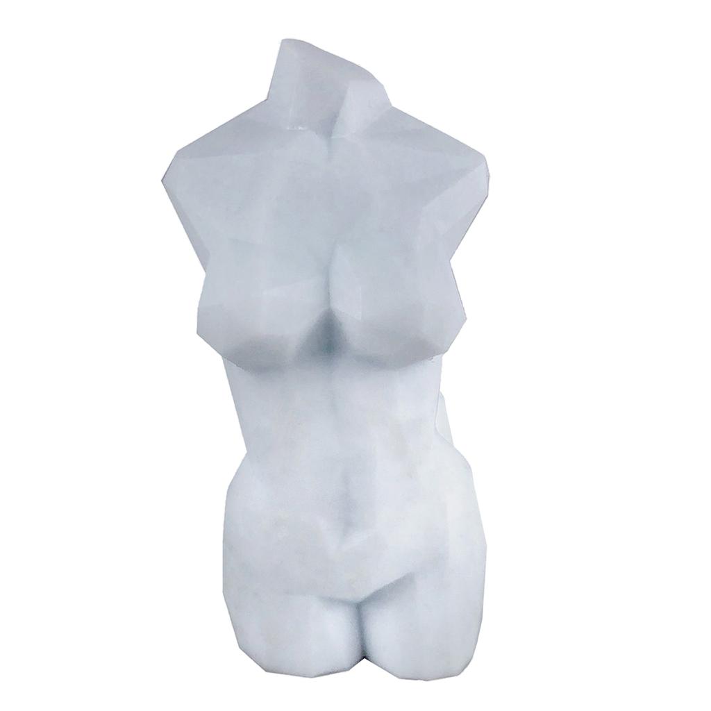 3D Europäische Menschliche Körper Statue Dekor Kerze Silikon Form Epoxidharz DIY Ornamente Machen Seife Schmelzen Hause Dekorationen