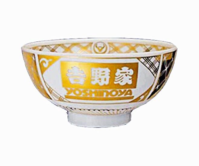 

Кампания штампов «Золотая чаша Yoshinoya» Золотое лимитированное издание белый