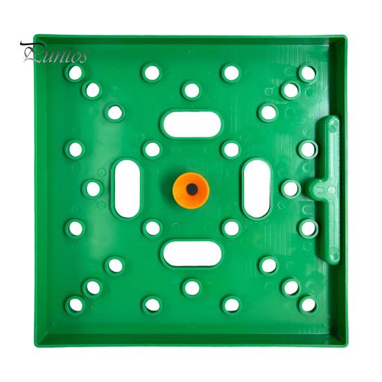 Seeds Spacer Board Seedings Spacing Template Square Foot Garden Seeds Spacer Tool Planting Board for Precise Seeds Placement