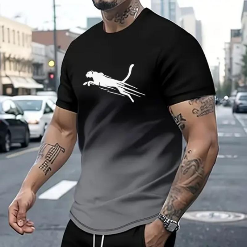Summer T-Shirts For Men 3d Print T-Shirt Street Fashion Short Sleeve Tee Shirts Loose Men Oversized Tops Tees Clothing