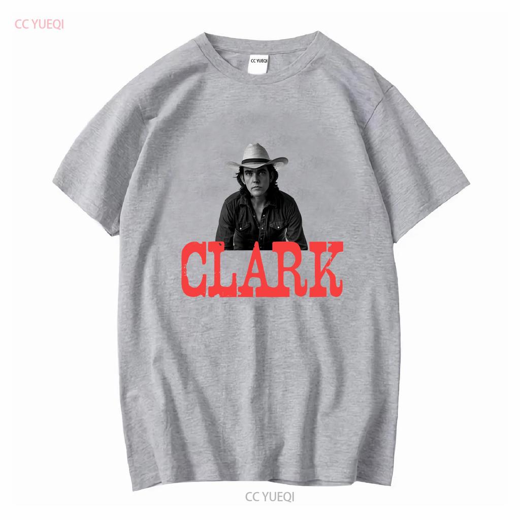 GUY CLARK Country Singer T Shirt vintage Washed Soft Stylish Top For Everyday Wear homme Stretched designer clothes Slightly