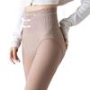 Solid Color Bare Leg Socks Abdominal Thermal Pantyhose Thin High Waist Pantyhose  Autumn