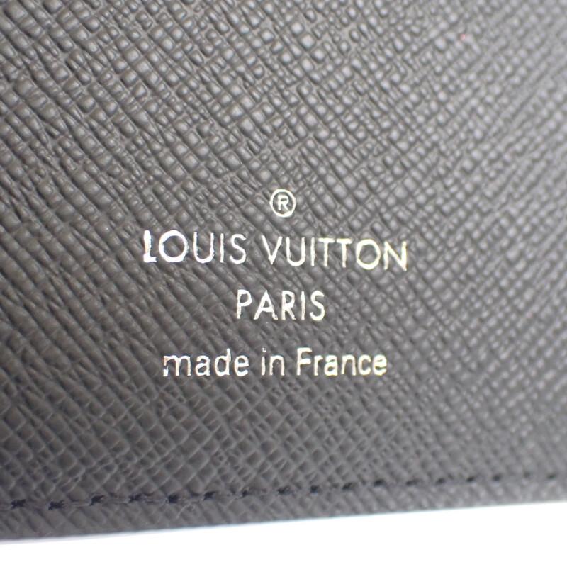 LOUIS VUITTON  N60053 Damier Grafitte Bifold Wallet black mens