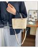 Women's Stylish Embossed Crossbody Bag: Trendy, Versatile, Large Capacity Shoulder & Commuting Bucket Bag