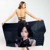 Kpop Band B-Babymonster Beach Towel Colorful Bath Towels For Girl Microfiber Quick Dry Sand Free Beach Yoga Spa Gym Pool