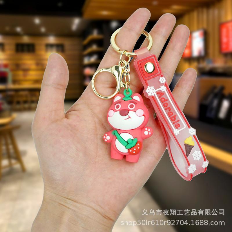 

Пластиковый Лотсо Мягкий Брелок Модный Милый Мультяшный Подвеска для Сумки Автомобиля Украшение Кукла Bear