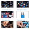 126Pcs Auto Car Truck Fuse Assortment 5A/7.5A/10A/15A/20A/25A/30A Standard Car Fuse Replacment Automotive Fuse
