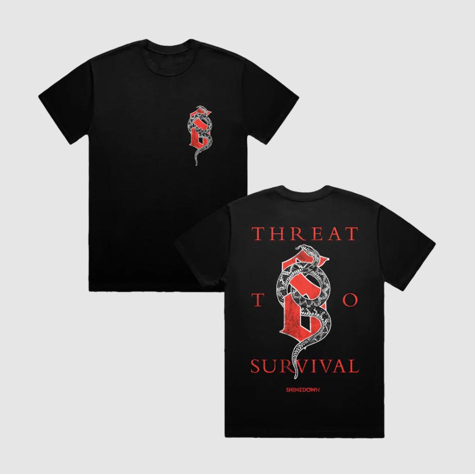 Shinedown Threat To Survival X T-Shirt Unisex All Sizes CB0083 XL