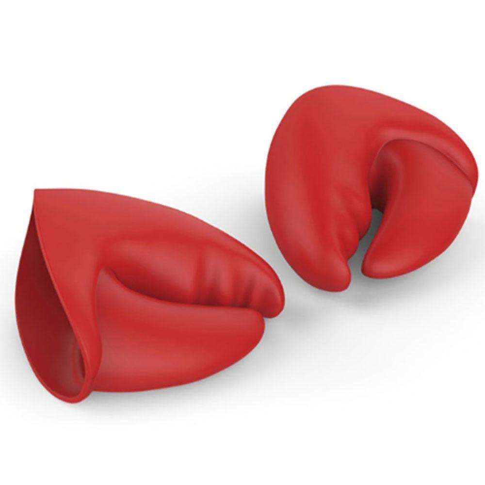 

Червоний Захисний Затискач Від Опіків Форма Клішні Омара Затискач Омара Рукавиці Теплоізоляційні Рукавиці Дім